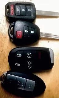 Replacement car key fobs and remotes for multiple vehicle brands